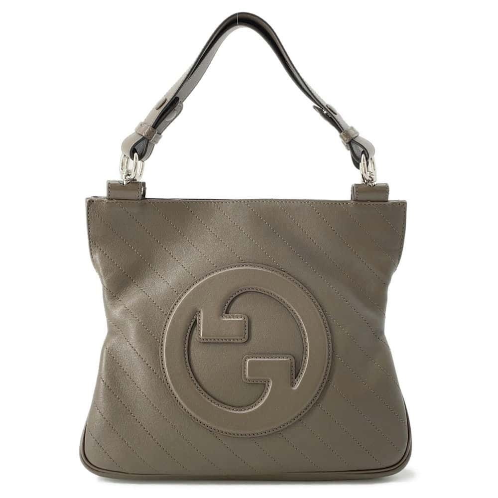 Gucci Blondie Leather Tote Bag Chain Shoulder